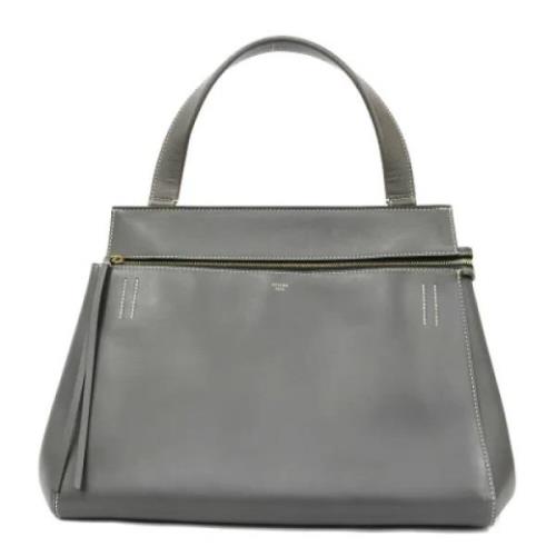 Pre-owned Fabric handbags Celine Vintage , Gray , Dames
