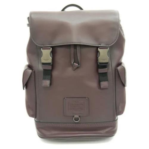 Pre-owned Fabric backpacks Coach Pre-owned , Brown , Dames