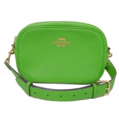Pre-owned Fabric shoulder-bags Coach Pre-owned , Green , Dames