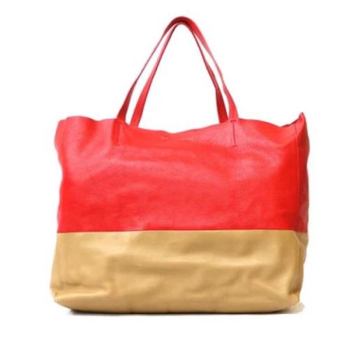 Pre-owned Fabric shoulder-bags Celine Vintage , Red , Dames