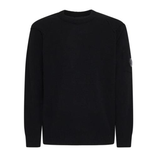 Zwarte Sweater Collectie C.p. Company , Black , Heren