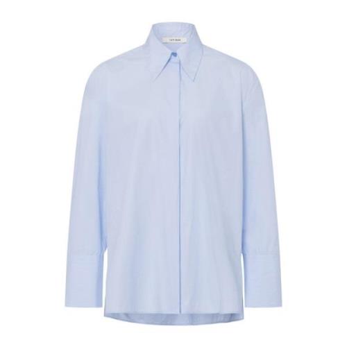 Klassieke Blauwe Blouse IVY OAK , Blue , Dames