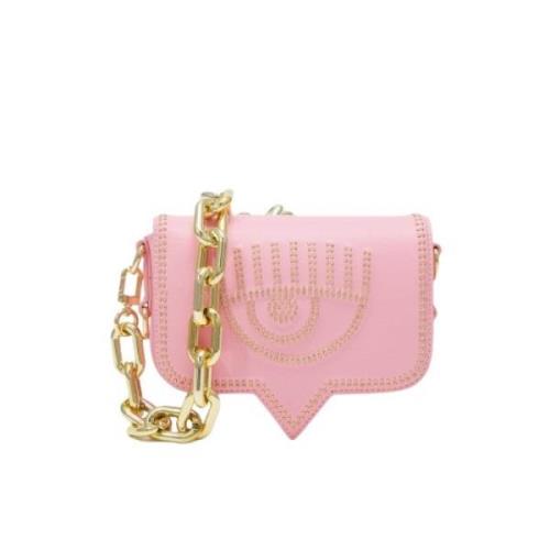 Ecopelle Stitched Eyelike Bag Chiara Ferragni Collection , Pink , Dame...