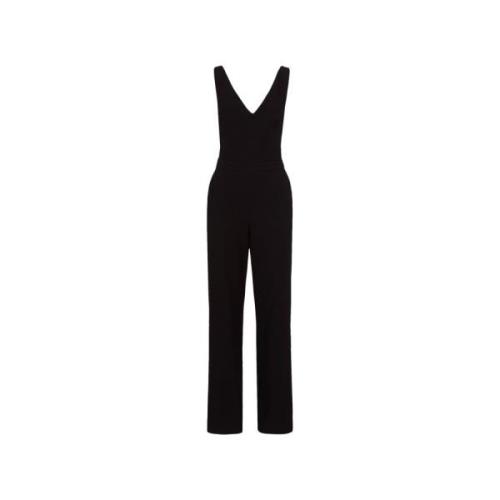 Zwart V-hals Jumpsuit IVY OAK , Black , Dames