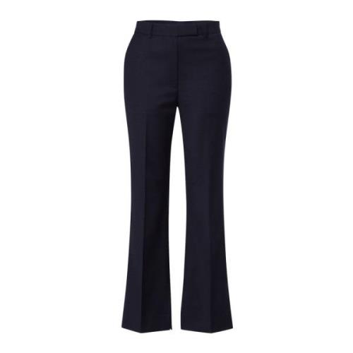 Aansluitende Wijde Broek met Splitdetail IVY OAK , Blue , Dames