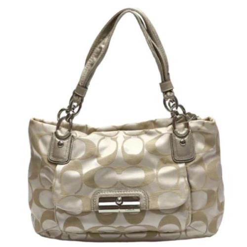 Pre-owned Fabric handbags Coach Pre-owned , Gray , Dames
