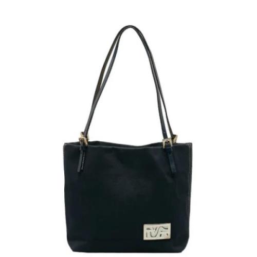 Pre-owned Canvas totes Fendi Vintage , Blue , Dames