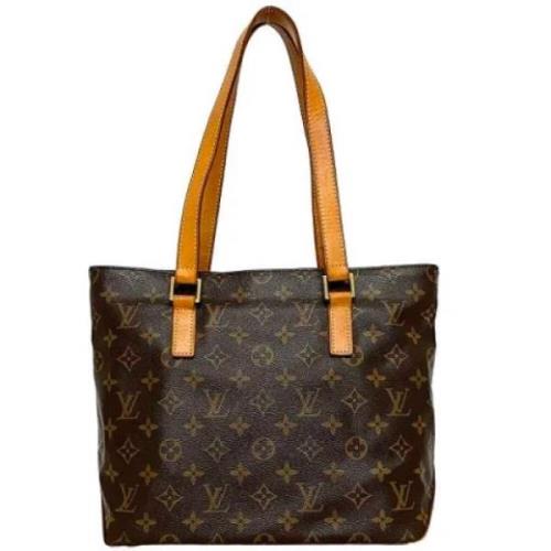 Pre-owned Canvas louis-vuitton-bags Louis Vuitton Vintage , Brown , Da...