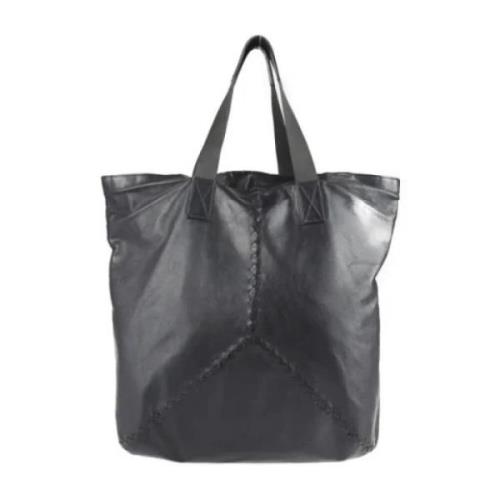 Pre-owned Leather totes Bottega Veneta Vintage , Black , Dames