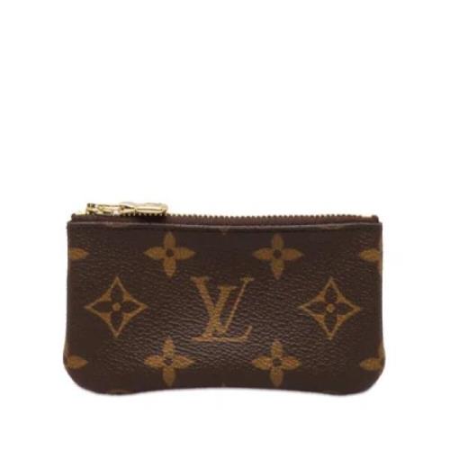 Pre-owned Plastic pouches Louis Vuitton Vintage , Brown , Dames
