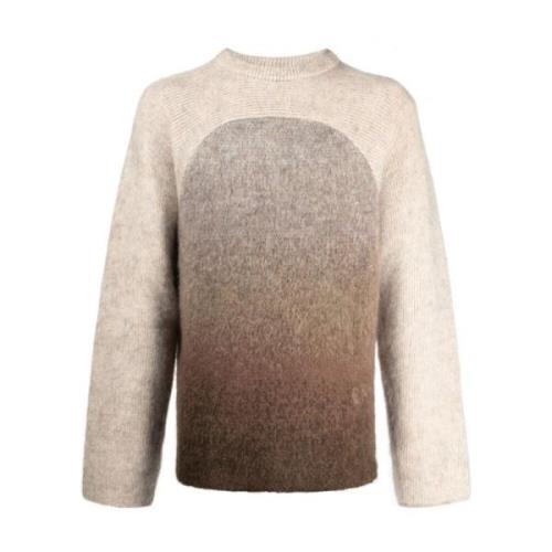 Gradient Mohair Sweater ERL , Brown , Heren