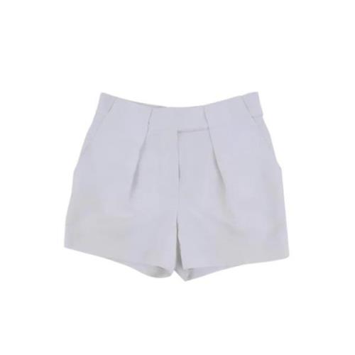 Pre-owned Cotton bottoms Alexandre Vauthier Pre-owned , White , Dames