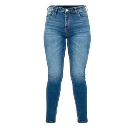 Hoge Taille Skinny Jeans Blauw Kocca , Blue , Dames
