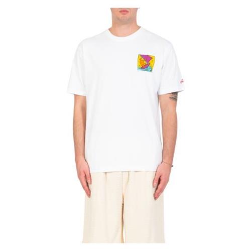 Sail Tee met Keith Haring Design MC2 Saint Barth , White , Heren