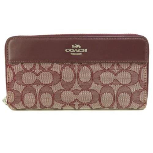 Pre-owned Canvas wallets Coach Pre-owned , Multicolor , Dames