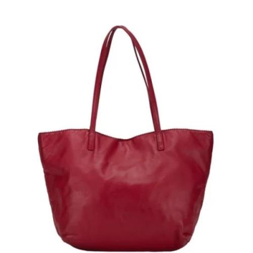 Pre-owned Fabric totes Loewe Pre-owned , Red , Dames