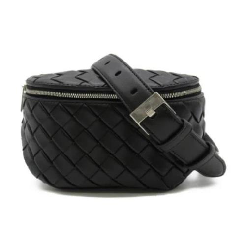 Pre-owned Leather crossbody-bags Bottega Veneta Vintage , Black , Dame...