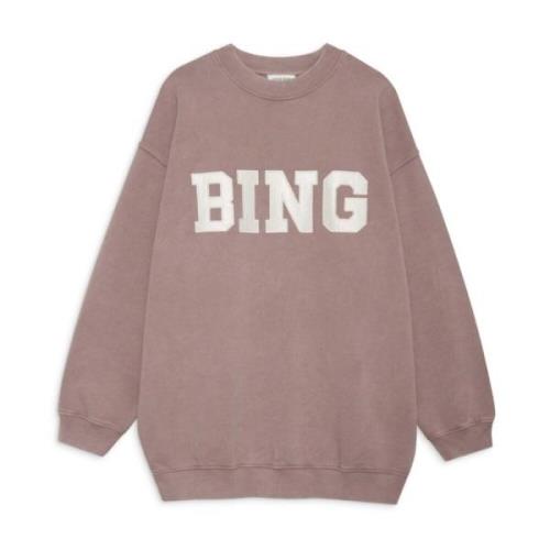 Cool Print Sweatshirt Tyler Iron Anine Bing , Pink , Dames