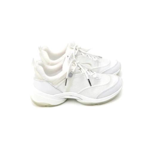 Pre-owned Fabric sneakers Michael Kors Pre-owned , White , Dames
