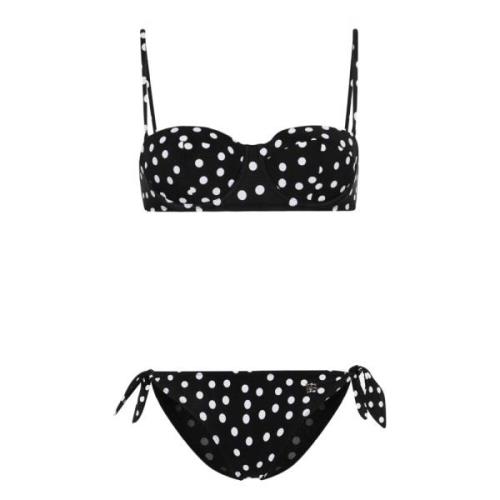 Zwarte Zee Bikini Set Dolce & Gabbana , Black , Dames