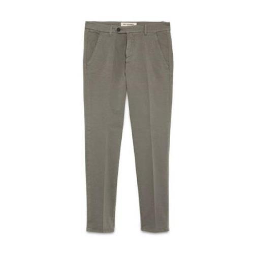 Grijze Winter Gabardine Broek Roy Roger's , Gray , Heren