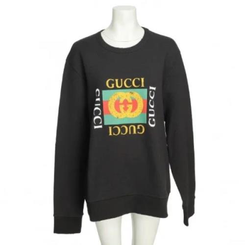 Pre-owned Fabric tops Gucci Vintage , Black , Dames