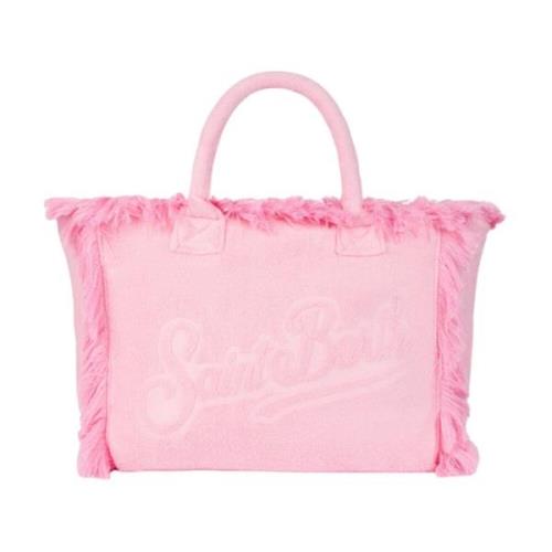 Roze Vanity Shopper Tas MC2 Saint Barth , Pink , Dames