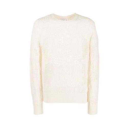 Ecru Menoah Sweater Dries Van Noten , Beige , Heren