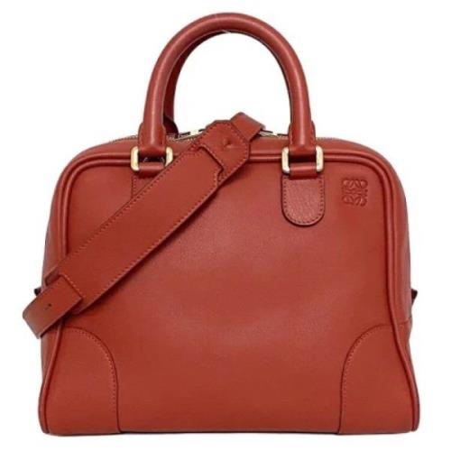 Pre-owned Fabric handbags Loewe Pre-owned , Brown , Dames