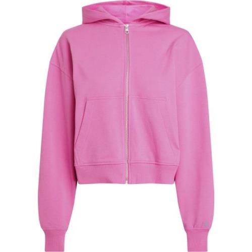 Stijlvolle Fuchsia Sweater Met Rits Capuchon Calvin Klein , Pink , Dam...