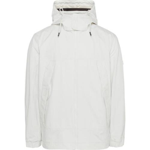 Witte Street-Ready Jas Tommy Jeans , White , Heren