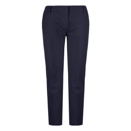 Blauwe Chino Broek BomBoogie , Blue , Dames