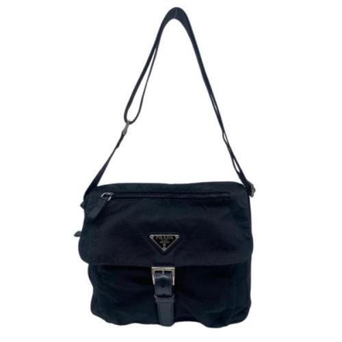 Pre-owned Nylon prada-bags Prada Vintage , Black , Dames