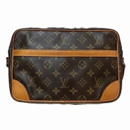 Pre-owned Canvas louis-vuitton-bags Louis Vuitton Vintage , Brown , Da...