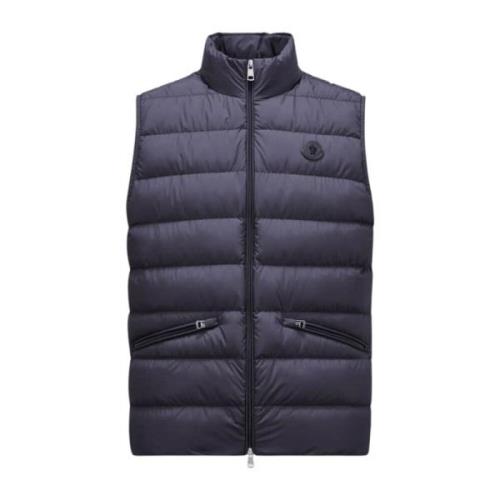 Lichtgewicht Chic Marine Donsvest Moncler , Blue , Heren