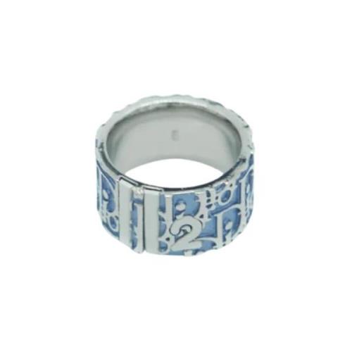 Pre-owned Metal dior-jewelry Dior Vintage , Blue , Dames