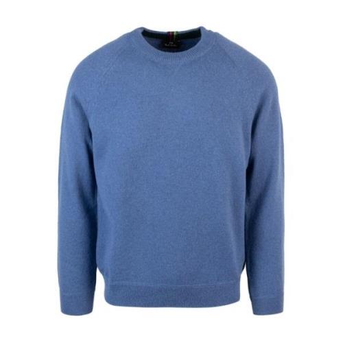 Merino Wol Trui Blauw PS By Paul Smith , Blue , Heren