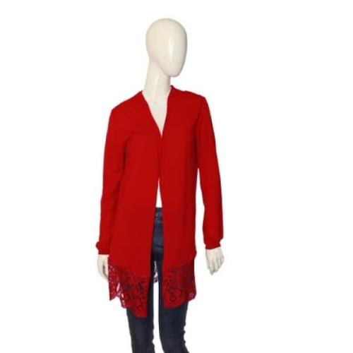 Pre-owned Wool tops Emilio Pucci Pre-owned , Red , Dames