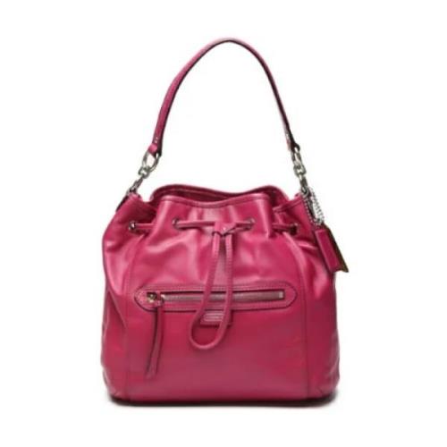 Pre-owned Fabric shoulder-bags Coach Pre-owned , Pink , Dames