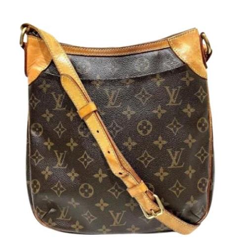 Pre-owned Canvas louis-vuitton-bags Louis Vuitton Vintage , Brown , Da...