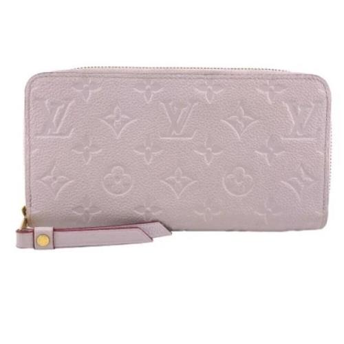 Pre-owned Fabric wallets Louis Vuitton Vintage , Beige , Dames