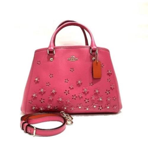 Pre-owned Fabric handbags Coach Pre-owned , Pink , Dames