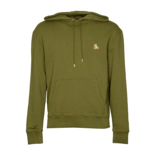 Chillax Patch Hoodie Sweaters Maison Kitsuné , Green , Heren