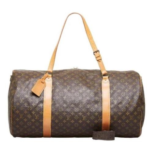 Pre-owned Plastic travel-bags Louis Vuitton Vintage , Brown , Dames