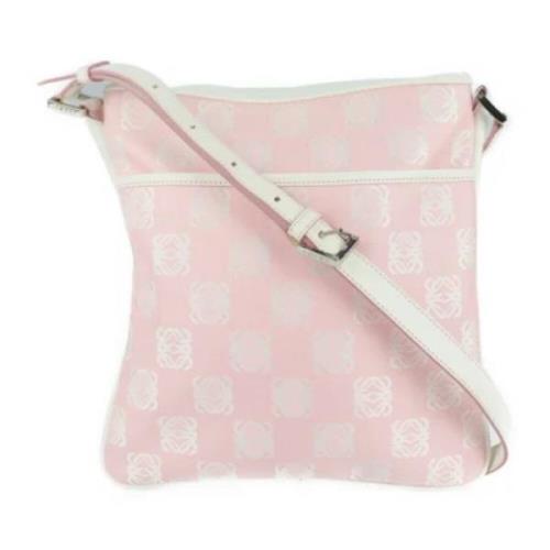 Pre-owned Fabric shoulder-bags Loewe Pre-owned , Pink , Dames