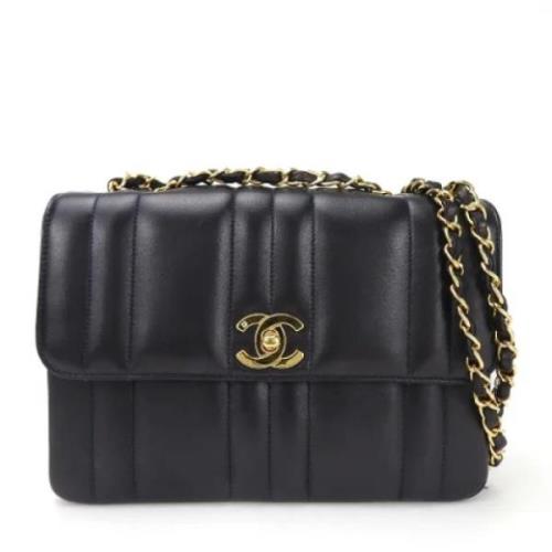 Pre-owned Fabric chanel-bags Chanel Vintage , Black , Dames