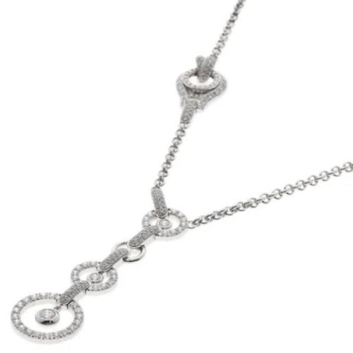 Pre-owned White Gold necklaces Piaget Pre-owned , Gray , Dames