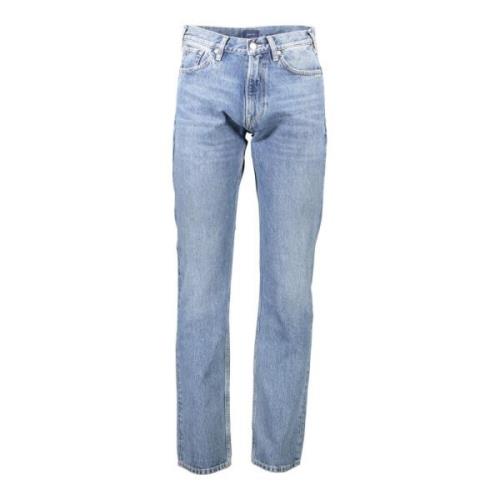 Klassieke Straight Jeans Gant , Blue , Heren