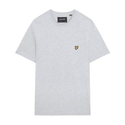 Effen T-shirt Lyle & Scott , Gray , Heren