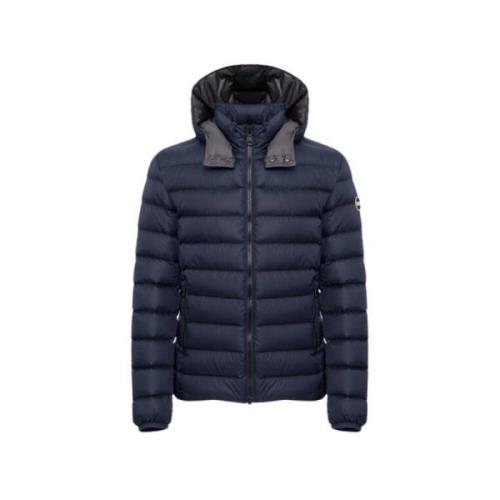 Blauwe Hooded Jacket Wintercollectie Colmar , Blue , Heren